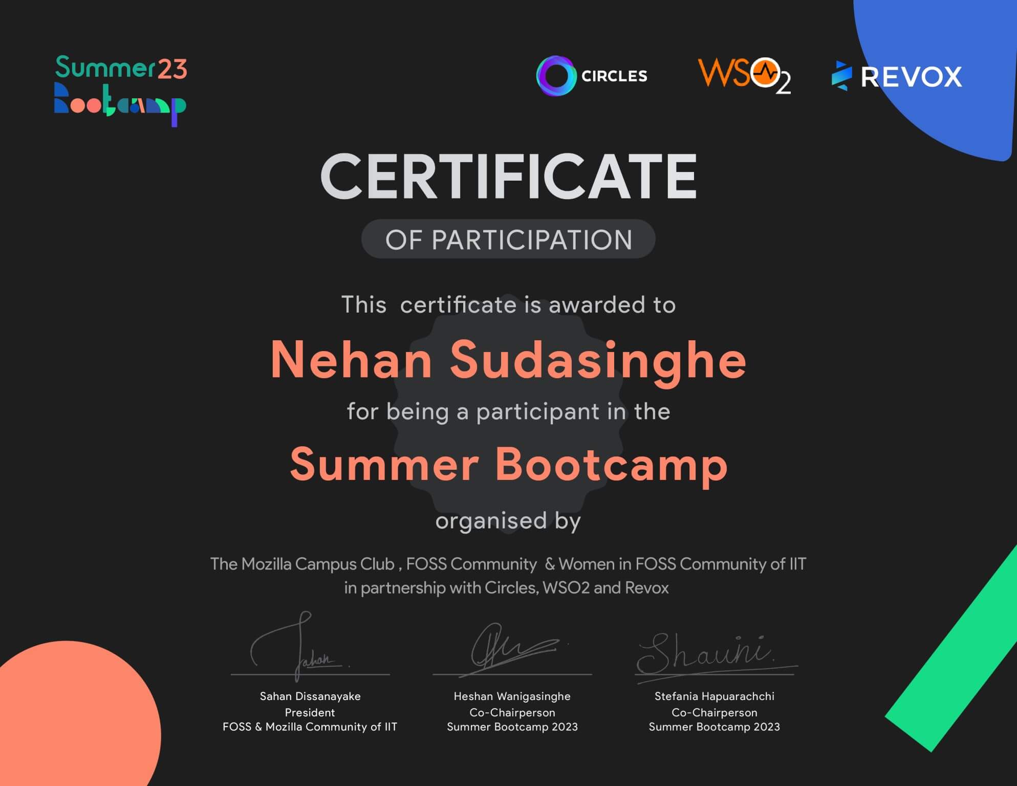 Summer Bootcamp - MERN Stack - Mozilla Campus Club