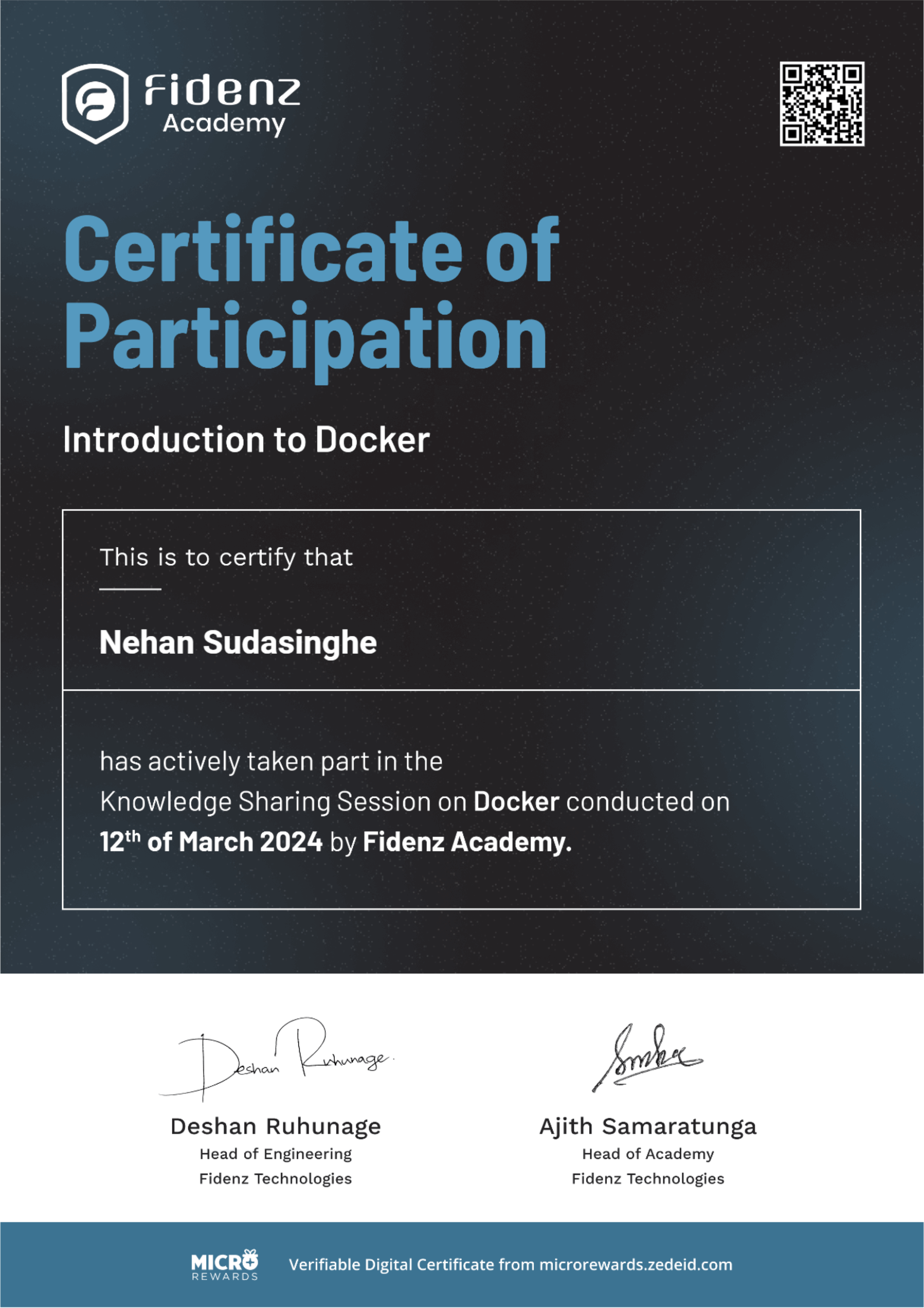Introduction to Docker - Fidenz Academy