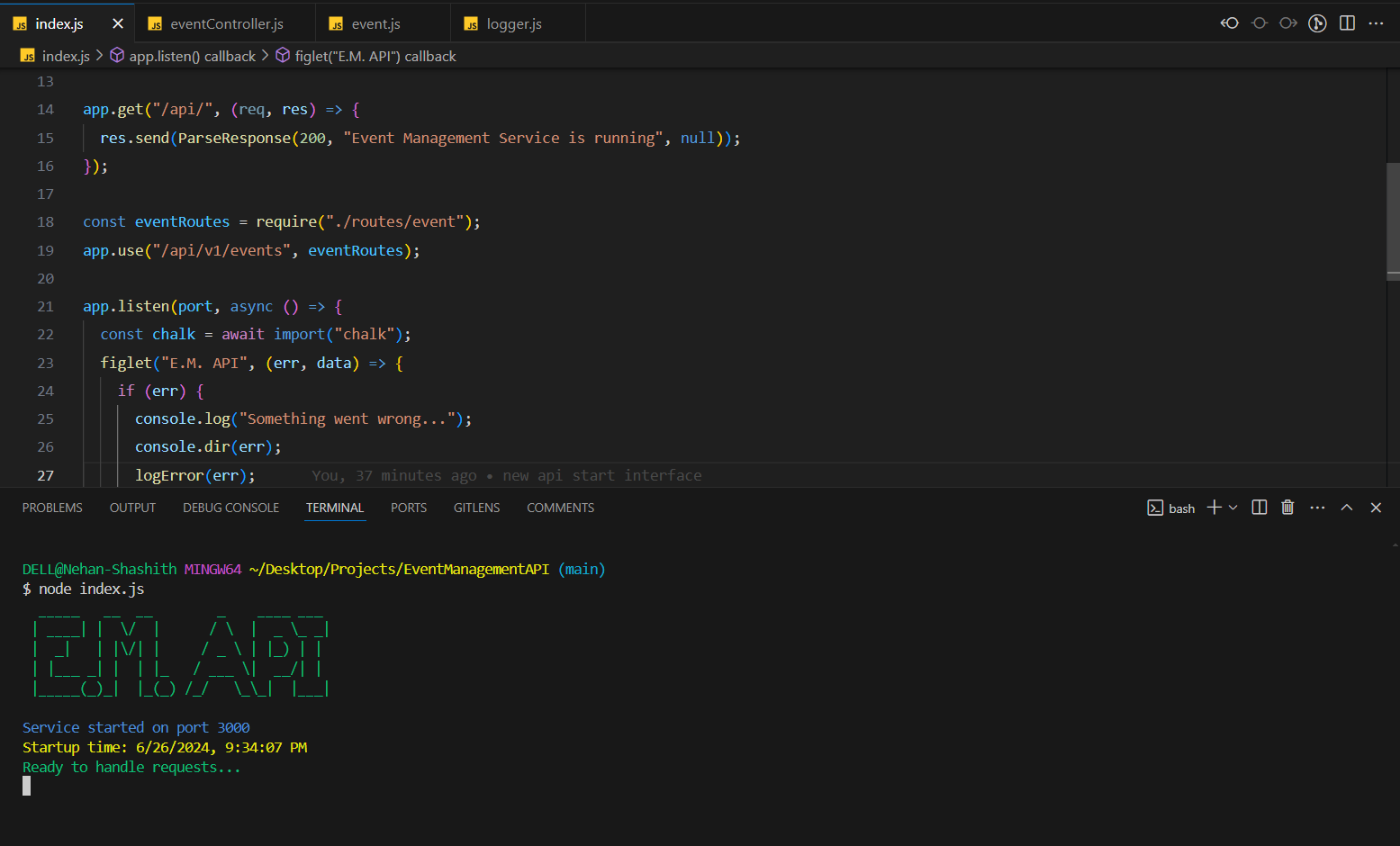Event Management API